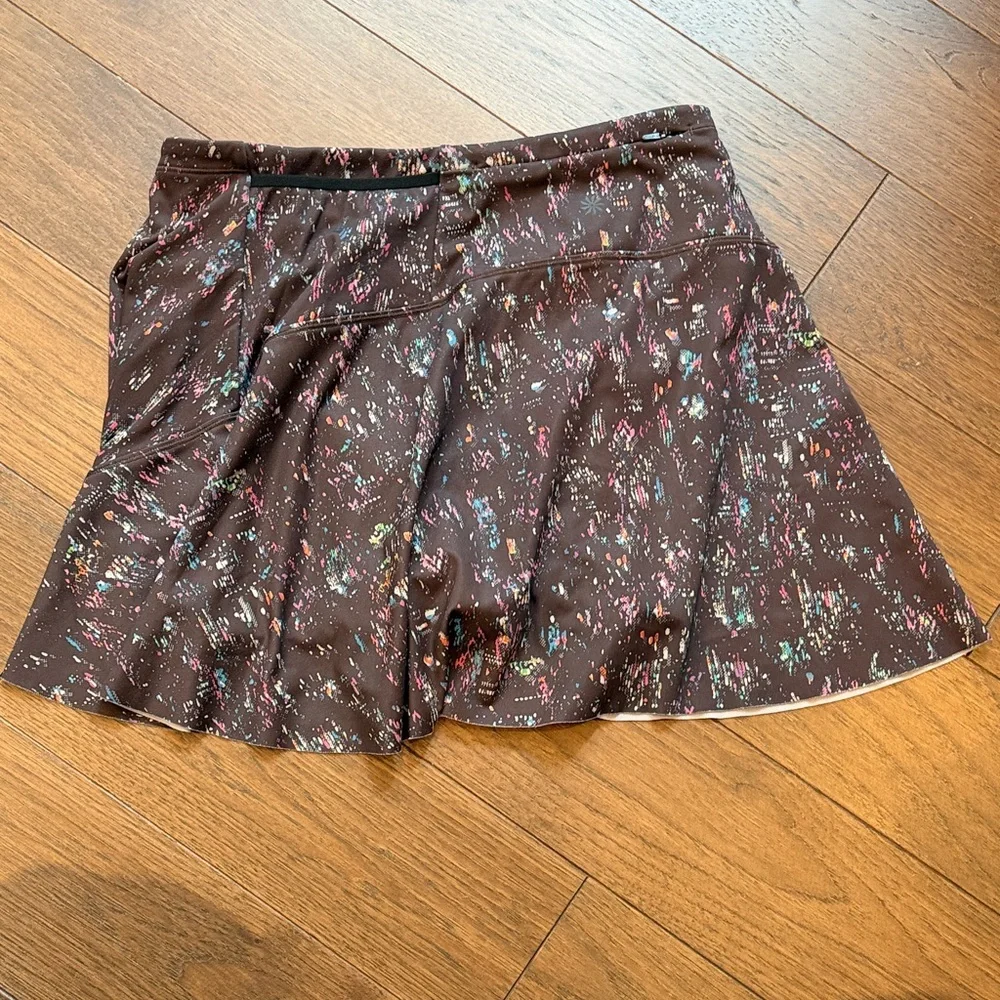 Athleta Matchpoint Skort in Small Multi Color C11-087